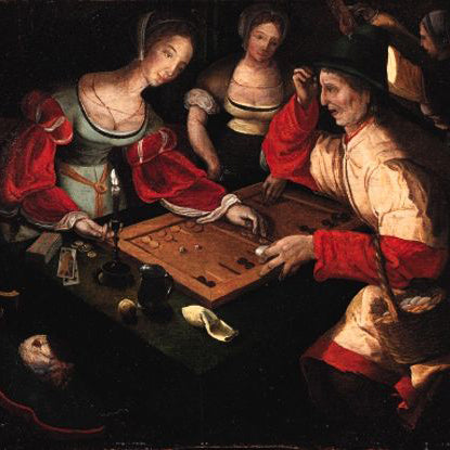 De geschiedenis van Backgammon
