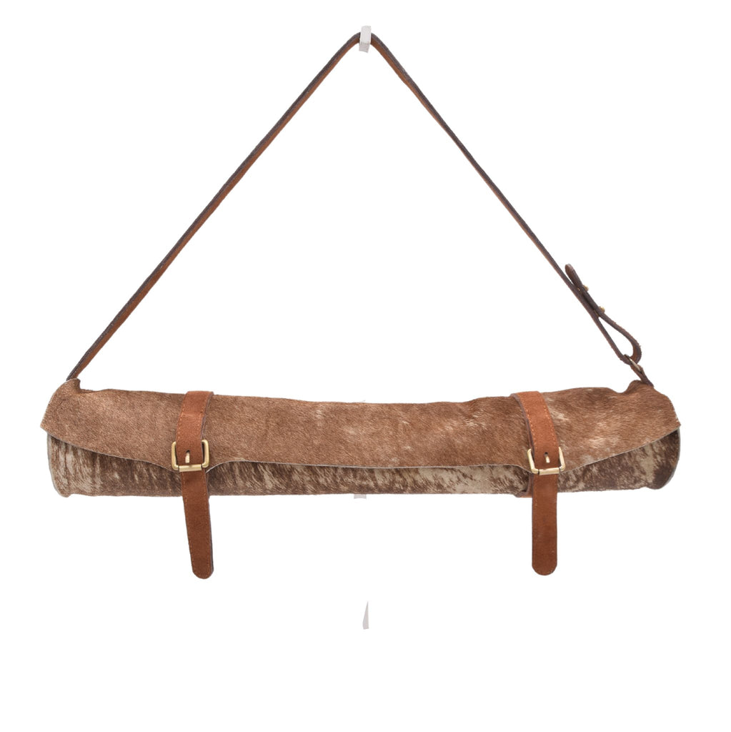 Travel backgammon bag | Leather Barrel Bag