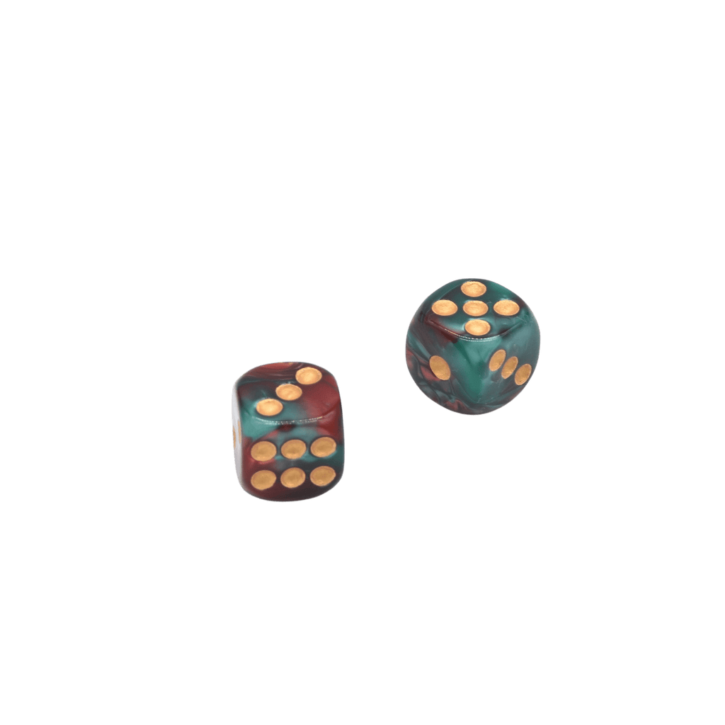 Dice - Reddish Green