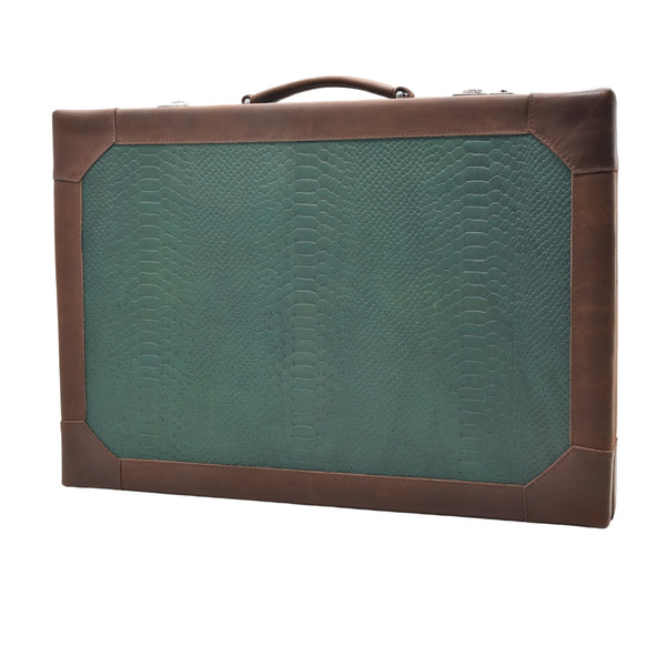 TOURNEMENT BRIEFCASE DOLLAR GREEN
