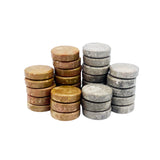 CREAM WITH MARBLE CHECKERS