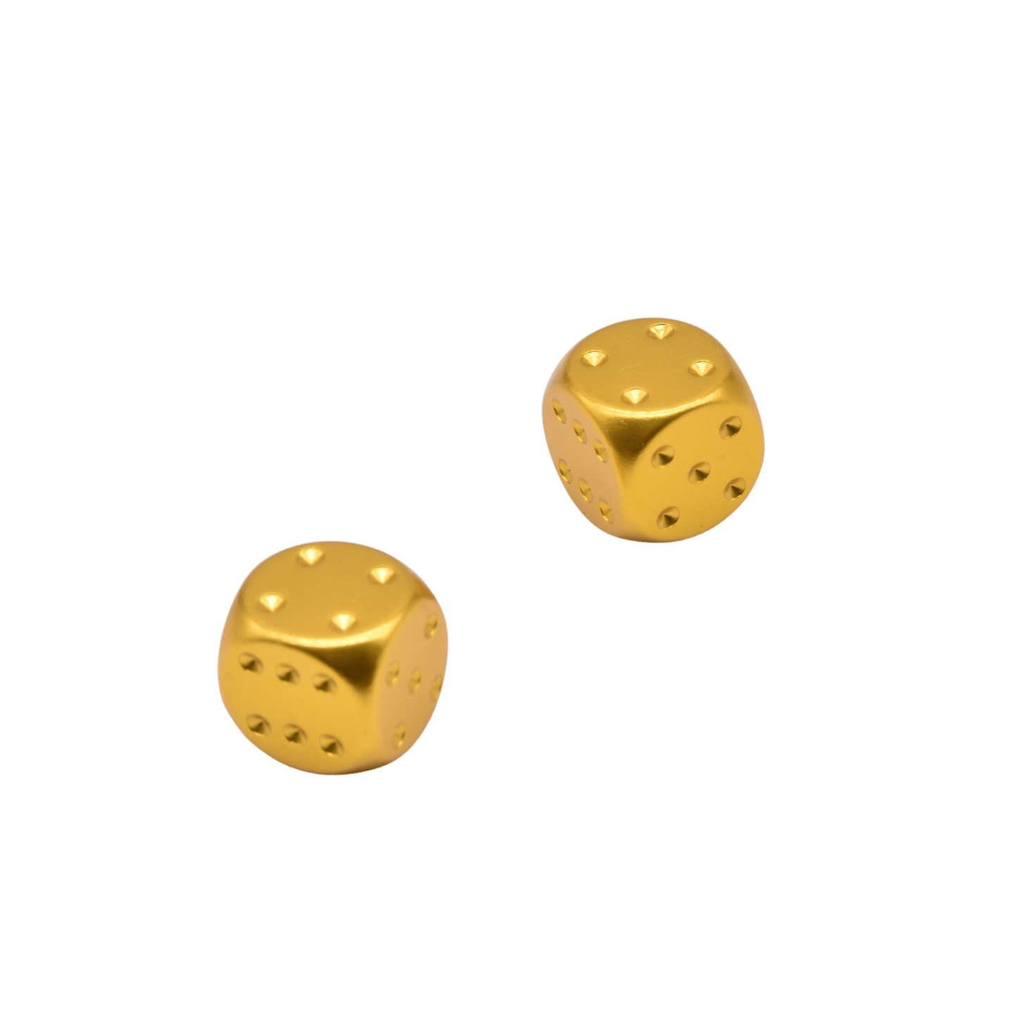 DICE-ALLOY-16MM-GOLD