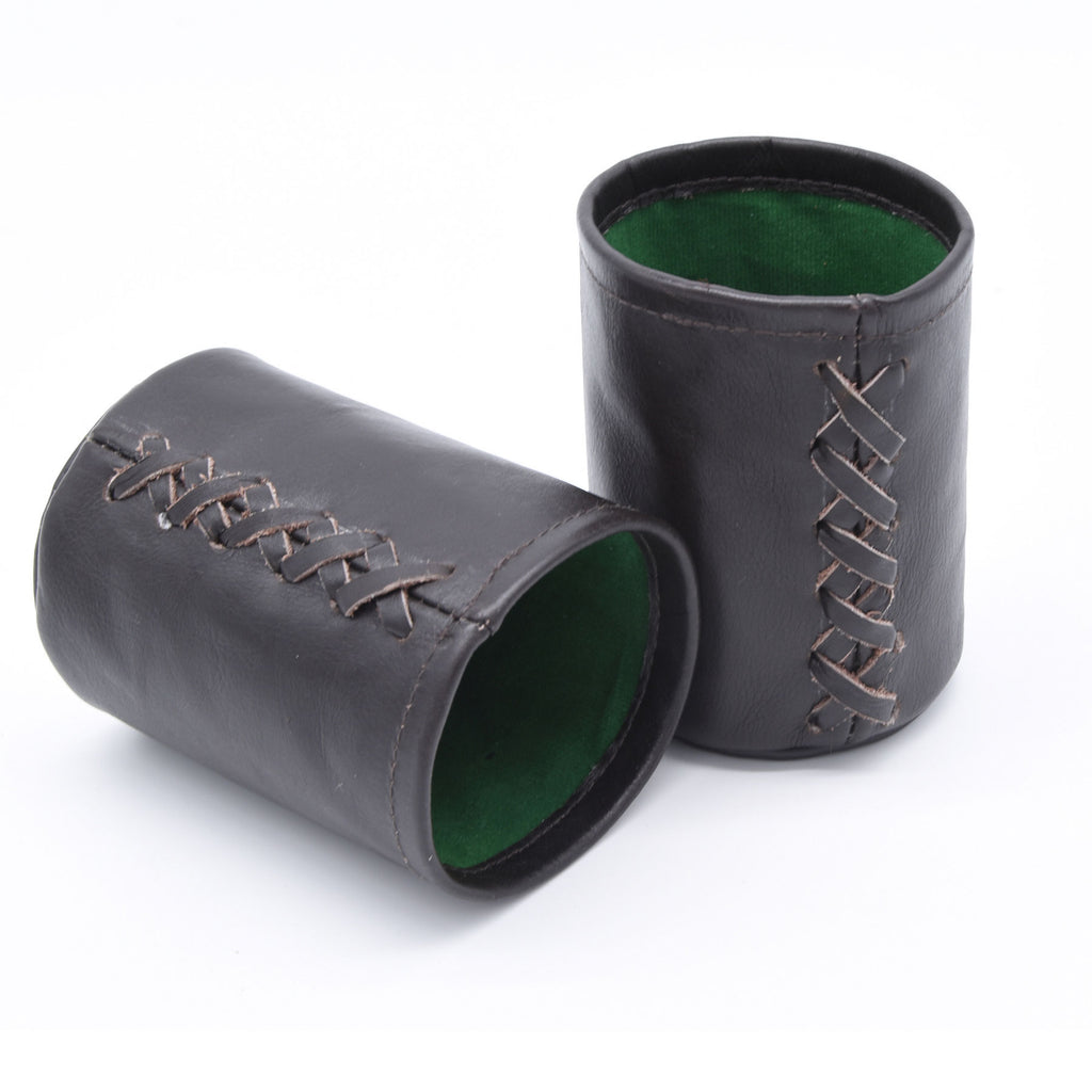 Dice Cups - Dark brown