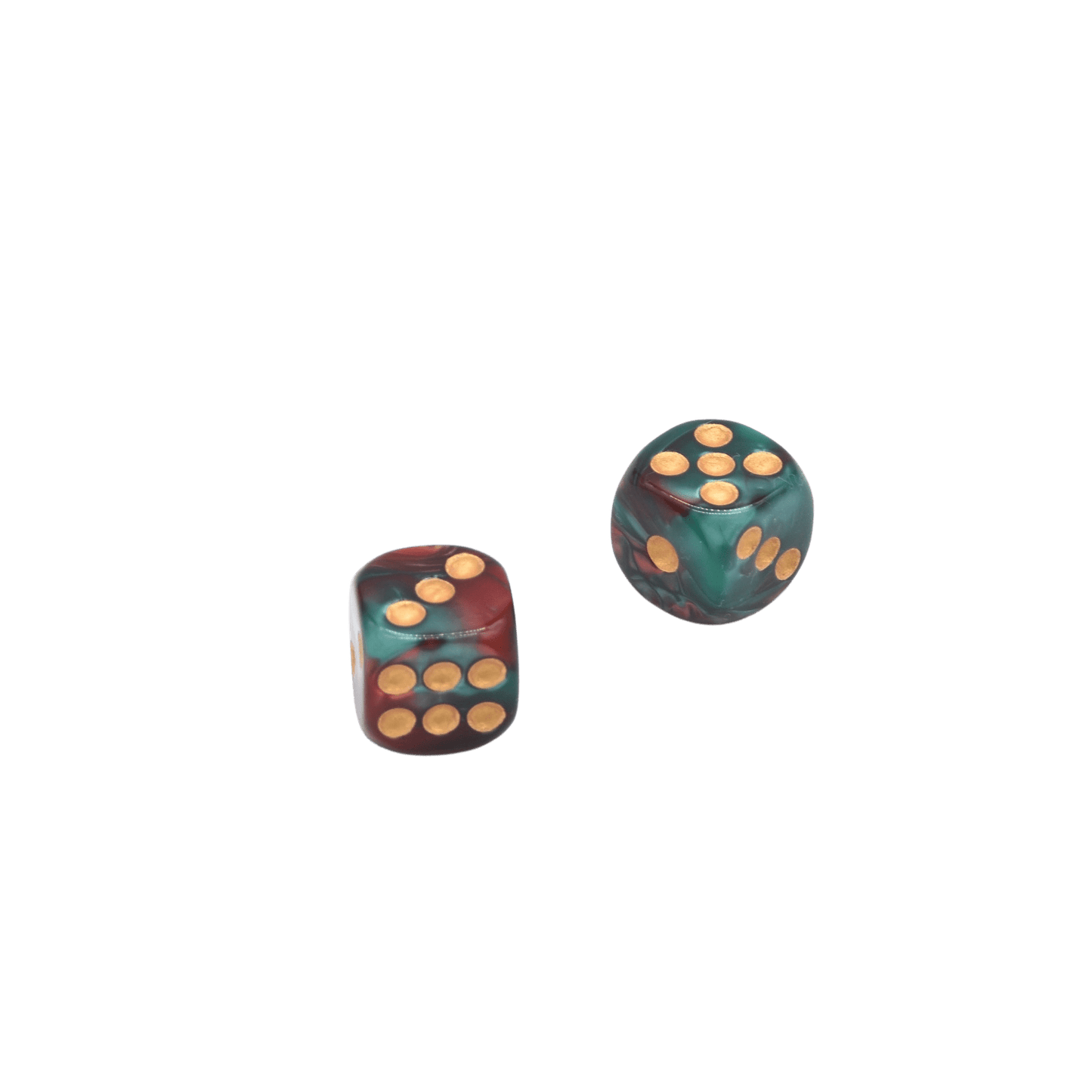 Dice - Reddish Green