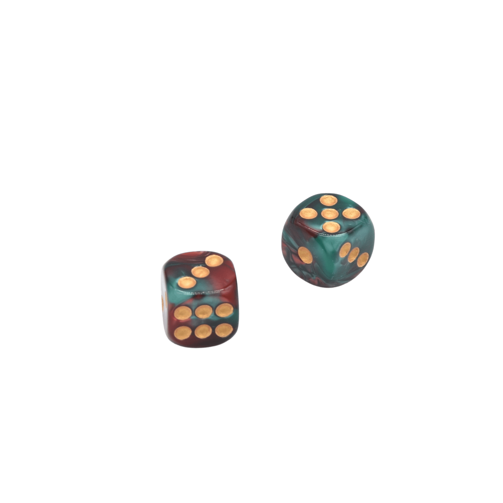 Dice - Reddish Green